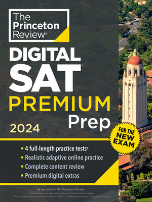 cover image of Princeton Review Digital SAT Premium Prep, 2024